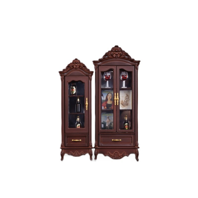 Dollhouse Vintage Luxury Wine Cabinet - Elegant Living Room Furniture