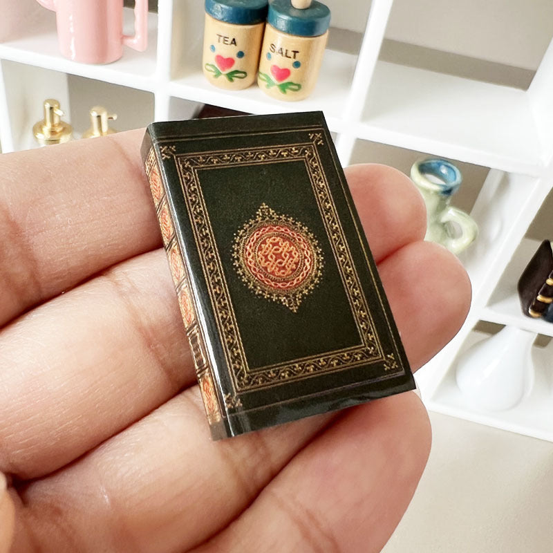 1:12 Dollhouse Retro Large Book Block