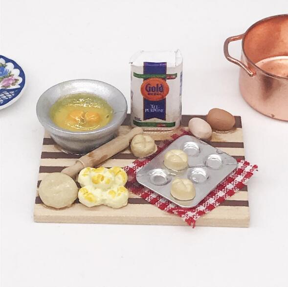 112 Mini Dollhouse Kitchen Cutting Board Set