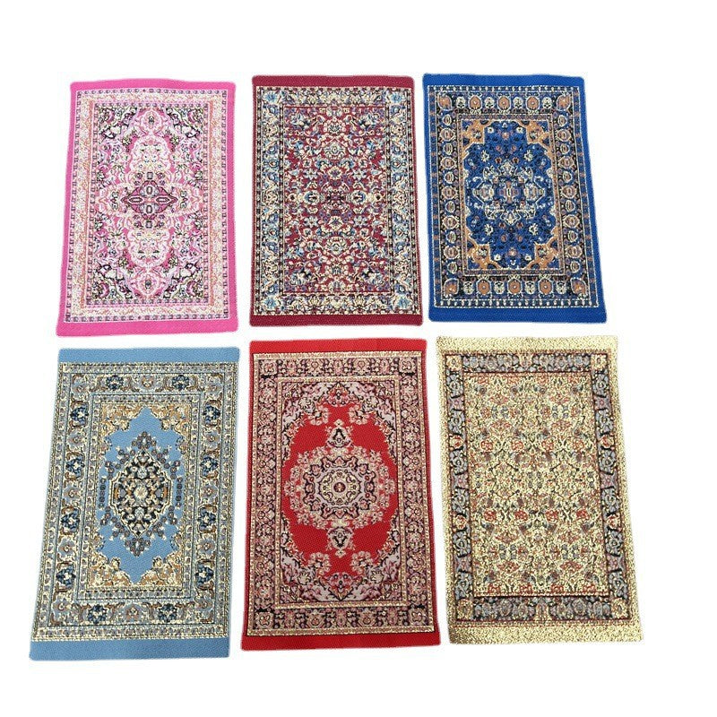 1:12 Mini Dollhouse Floor Decoration Turkish Carpet