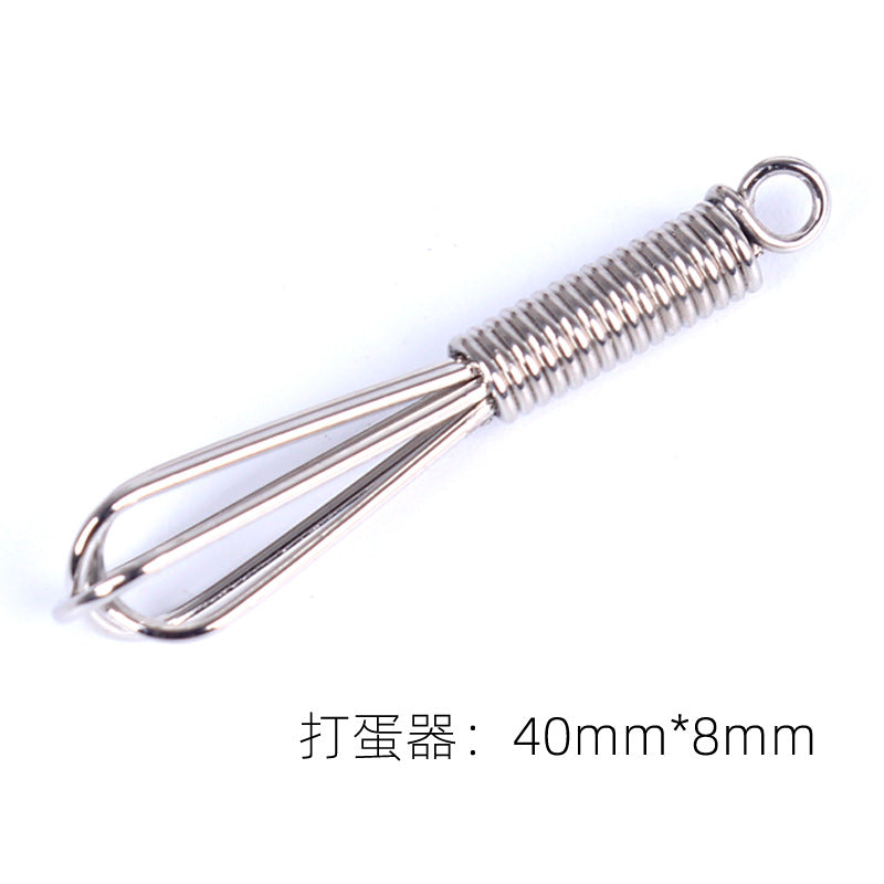 Dollhouse Simulation 3D Miniature Food Kitchen Utensils Model DIY Dollhouse Decoration Accessories Props