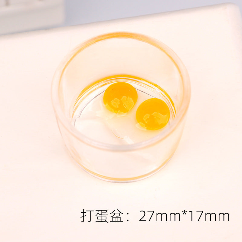 Dollhouse Simulation 3D Miniature Food Kitchen Utensils Model DIY Dollhouse Decoration Accessories Props