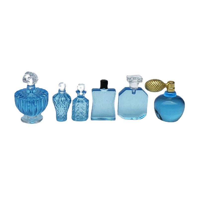 1:12 Dollhouse Perfume Bottle 6-Piece Set
