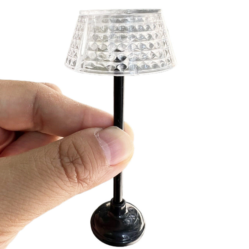 1:12 Dollhouse Plastic Floor Lamp Table Lamp Non-Lighting