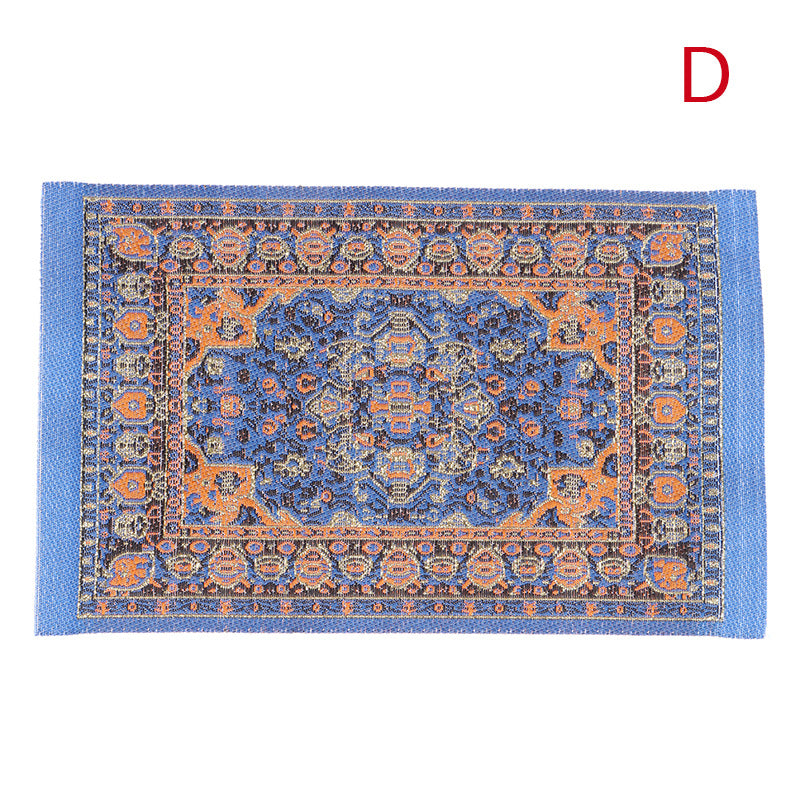1:12 Mini Dollhouse Floor Decoration Turkish Carpet