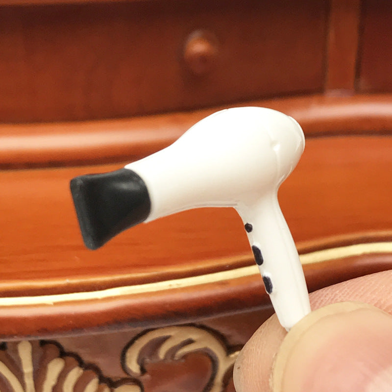 1:12 Dollhouse Accessories Dressing Tools 5-Piece Set Hair Dryer Comb