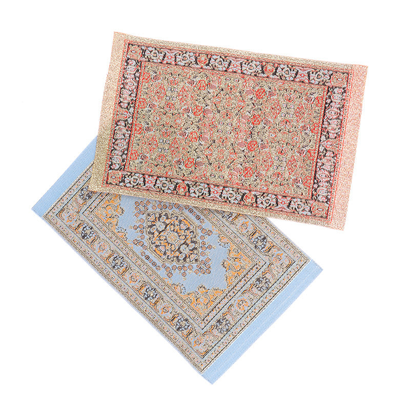 1:12 Mini Dollhouse Floor Decoration Turkish Carpet