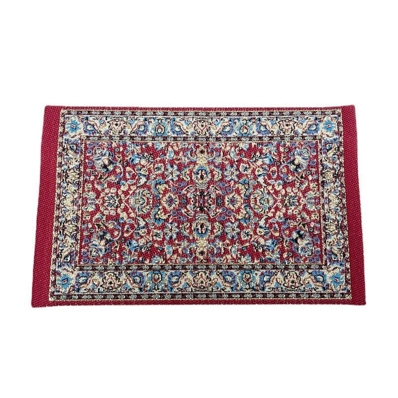 1:12 Mini Dollhouse Floor Decoration Turkish Carpet