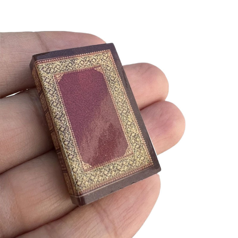 1:12 Dollhouse Retro Large Book Block