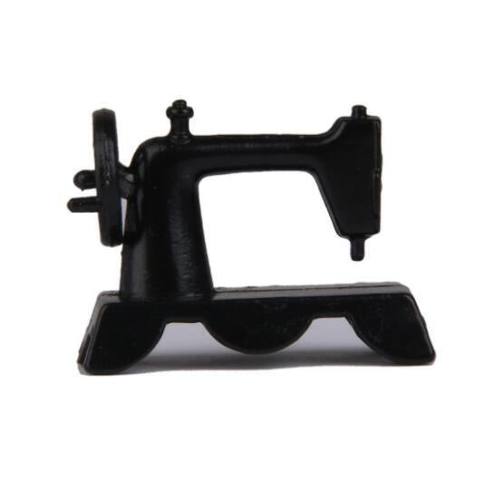 112 Dollhouse Miniature Vintage Metal Sewing Machine
