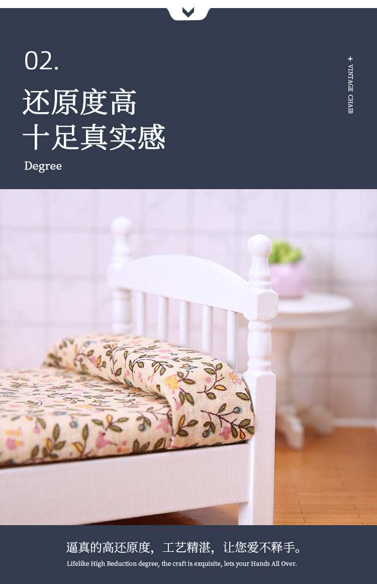 1:12 Dollhouse Mini Furniture Miniature Play Food Pocket Bedroom