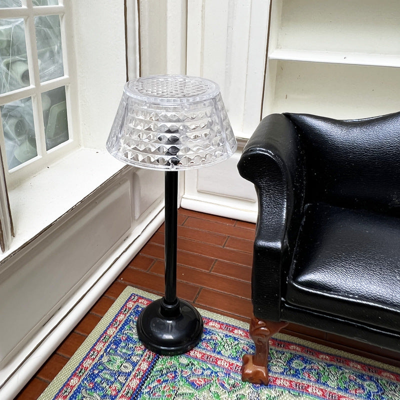 1:12 Dollhouse Plastic Floor Lamp Table Lamp Non-Lighting