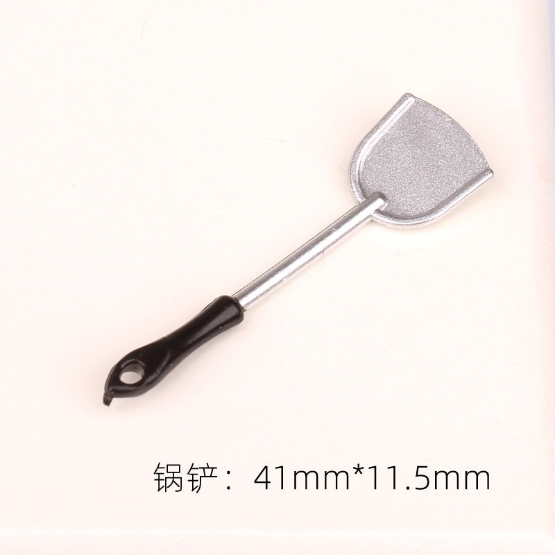 Dollhouse Simulation 3D Miniature Food Kitchen Utensils Model DIY Dollhouse Decoration Accessories Props