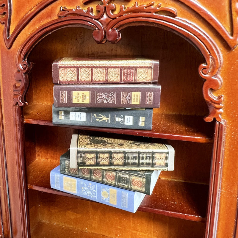 1:12 Dollhouse Retro Large Book Block