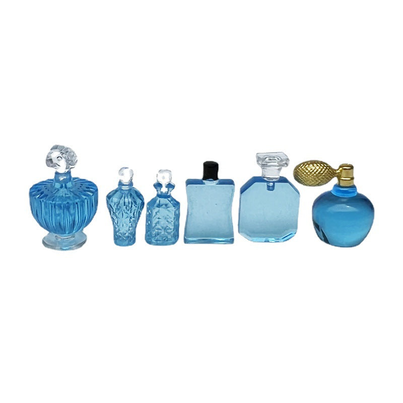 1:12 Dollhouse Perfume Bottle 6-Piece Set