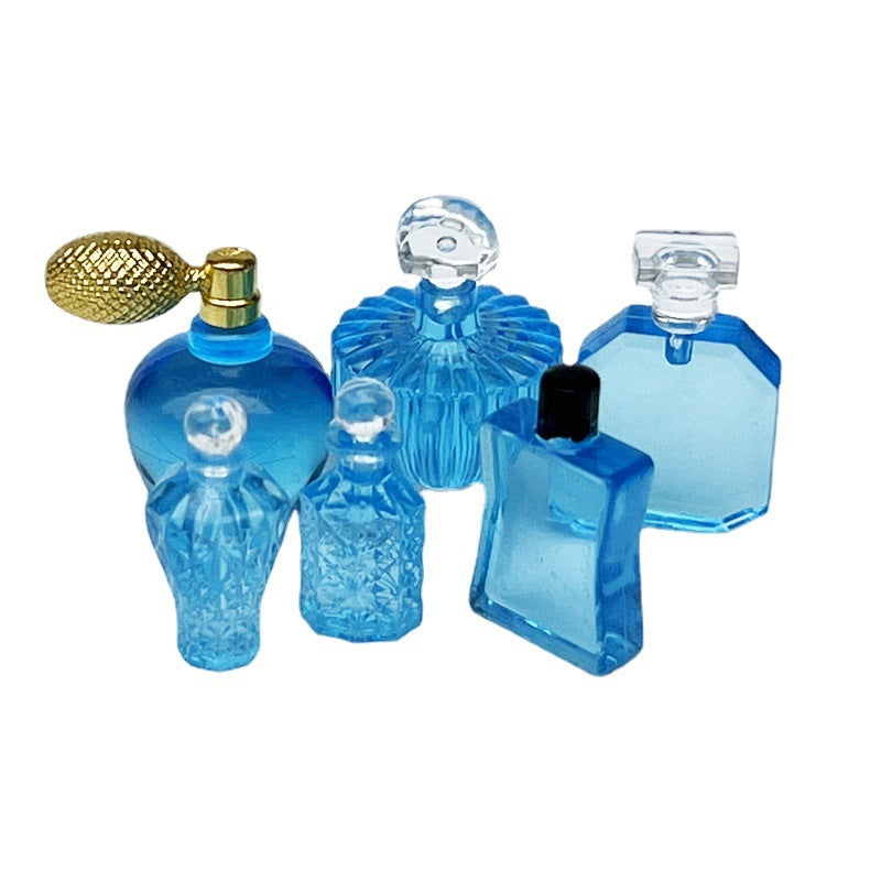 1:12 Dollhouse Perfume Bottle 6-Piece Set