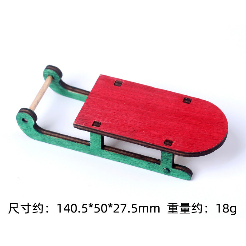 Christmas Coffee Table Simulation Handmade Cheesecake Dollhouse Miniature Food