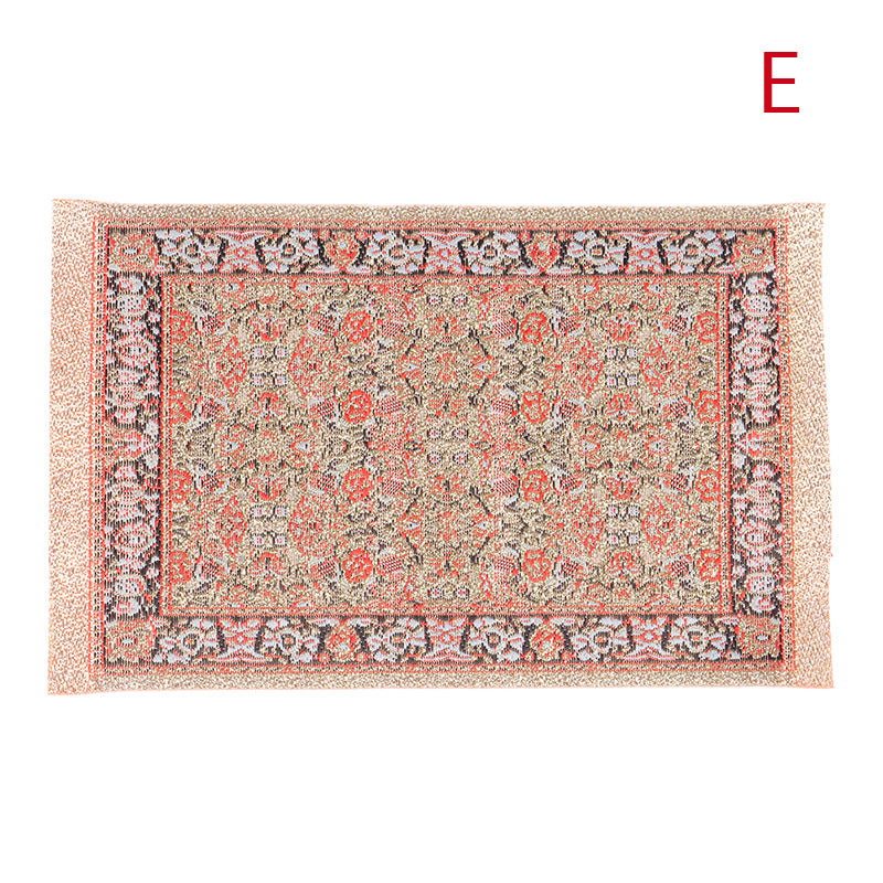 1:12 Mini Dollhouse Floor Decoration Turkish Carpet