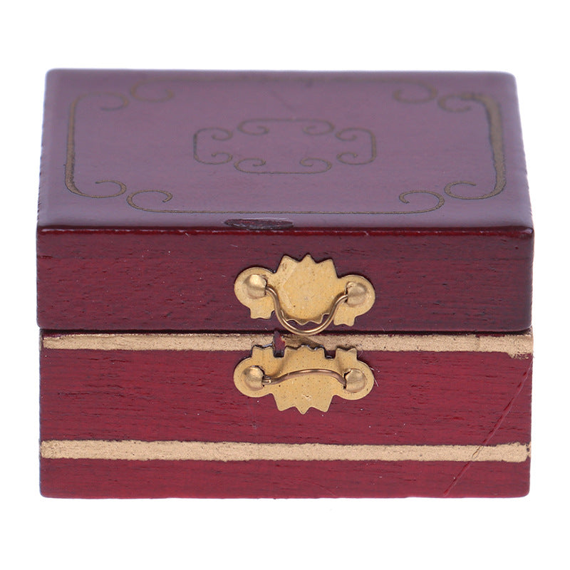 1:12 Dollhouse Graduation Design Vintage Jewelry Box Makeup Box