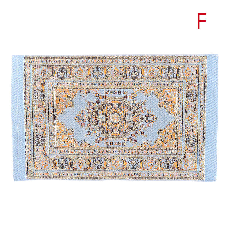 1:12 Mini Dollhouse Floor Decoration Turkish Carpet