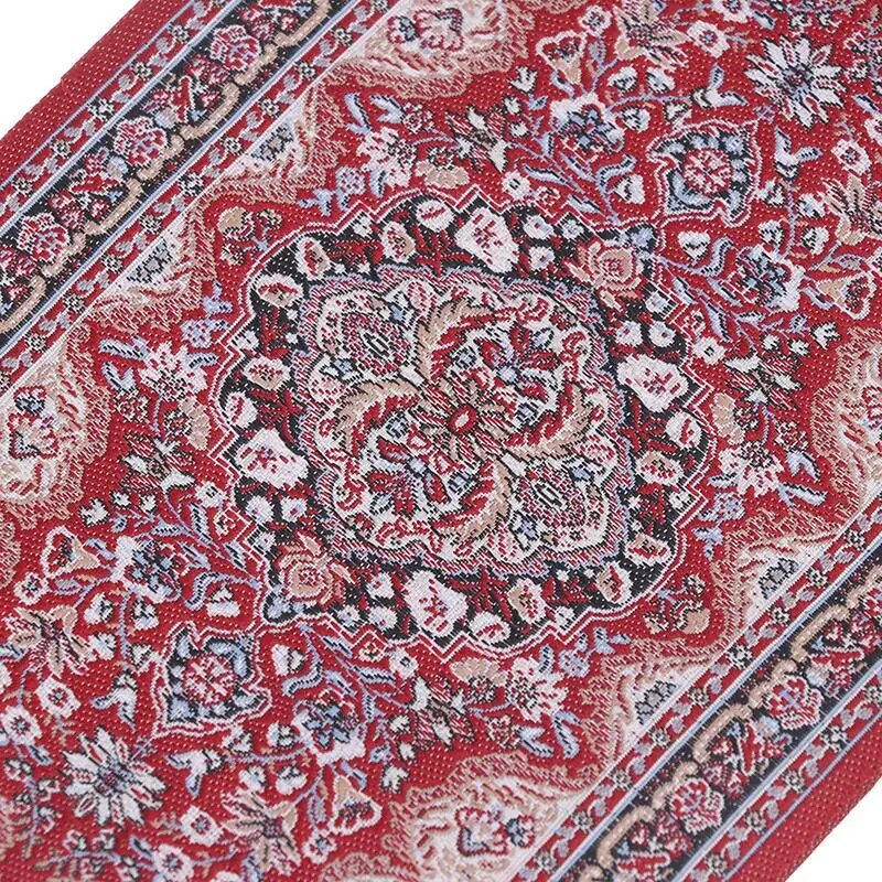 Dollhouse Mini Floor Living Room Decoration Turkish Carpet Woven Rug Handmade 4 Colors New