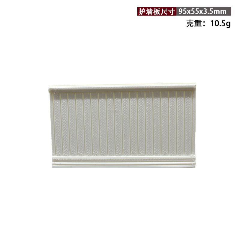 112Dollhouse Accessories Mini Living Room Bedroom 3D Wall Panels
