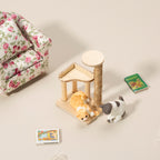 1:12 Dollhouse MiniatureCat Shelf Cat Scratching Board