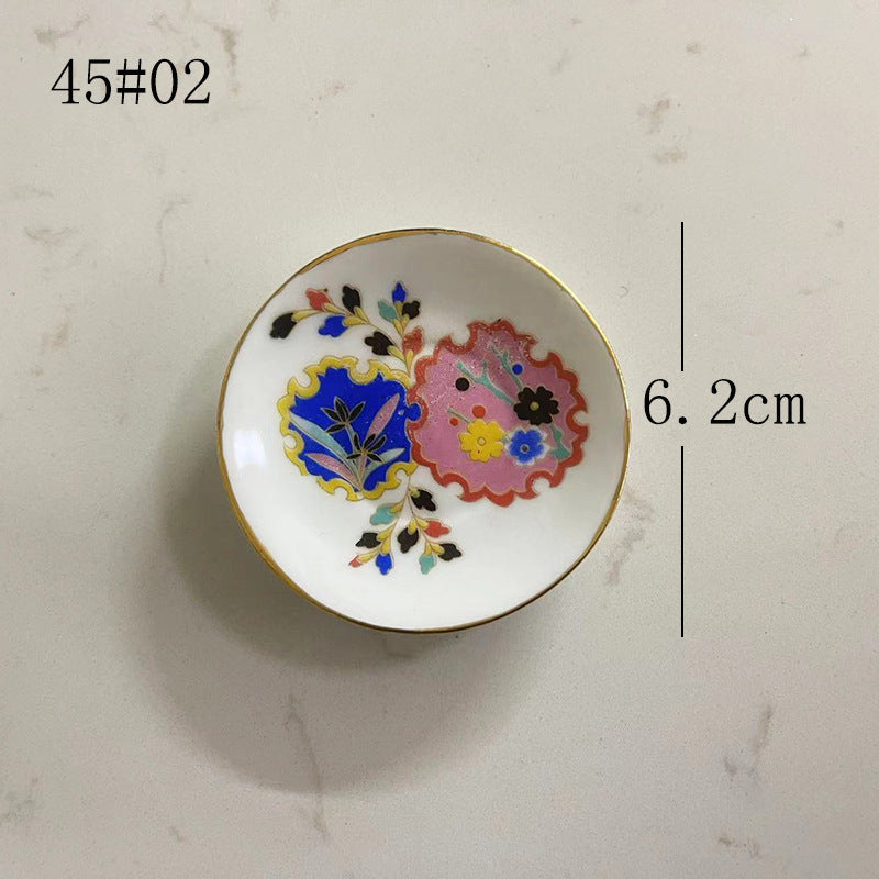Mini Ceramic Dish Plates for dollhouse Kitchen Plates(87 skus)