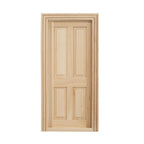 Dollhouse 112 Scale Wooden Door Window Base for Painting