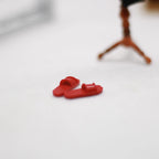 Dollhouse Miniature Dollhouse Accessories Miniature Simulation Mini Floor-standing Coat Rack Vintage Bag Rack Bedroom