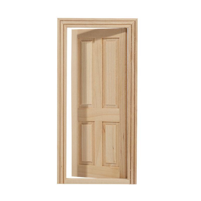 Dollhouse 112 Scale Wooden Door Window Base for Painting