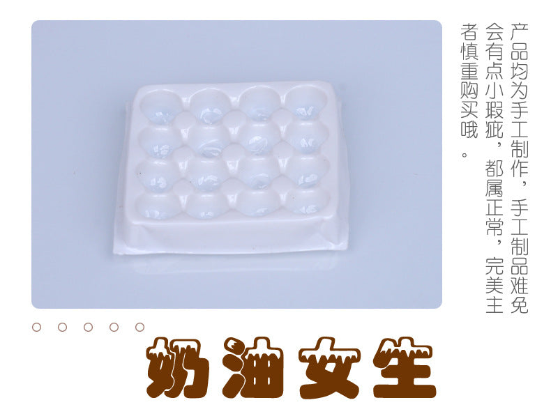 Dollhouse Miniature Food Play Miniature Simulation Eggs Duck Eggs Supermarket Handmade Model Photo Props