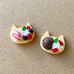 Simulation Cute Strawberry Ice Cream Toast Bread Miniature Food Play Mini Dollhouse Props