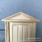 Dollhouse Furniture Miniature 112 Pitched Roof 4Panel Door