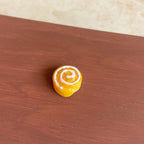 Simulation Bread Miniature Food Play Sesame Bagel and Cinnamon Roll Dollhouse Bakery Scene