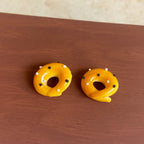 Simulation Bread Miniature Food Play Sesame Bagel and Cinnamon Roll Dollhouse Bakery Scene