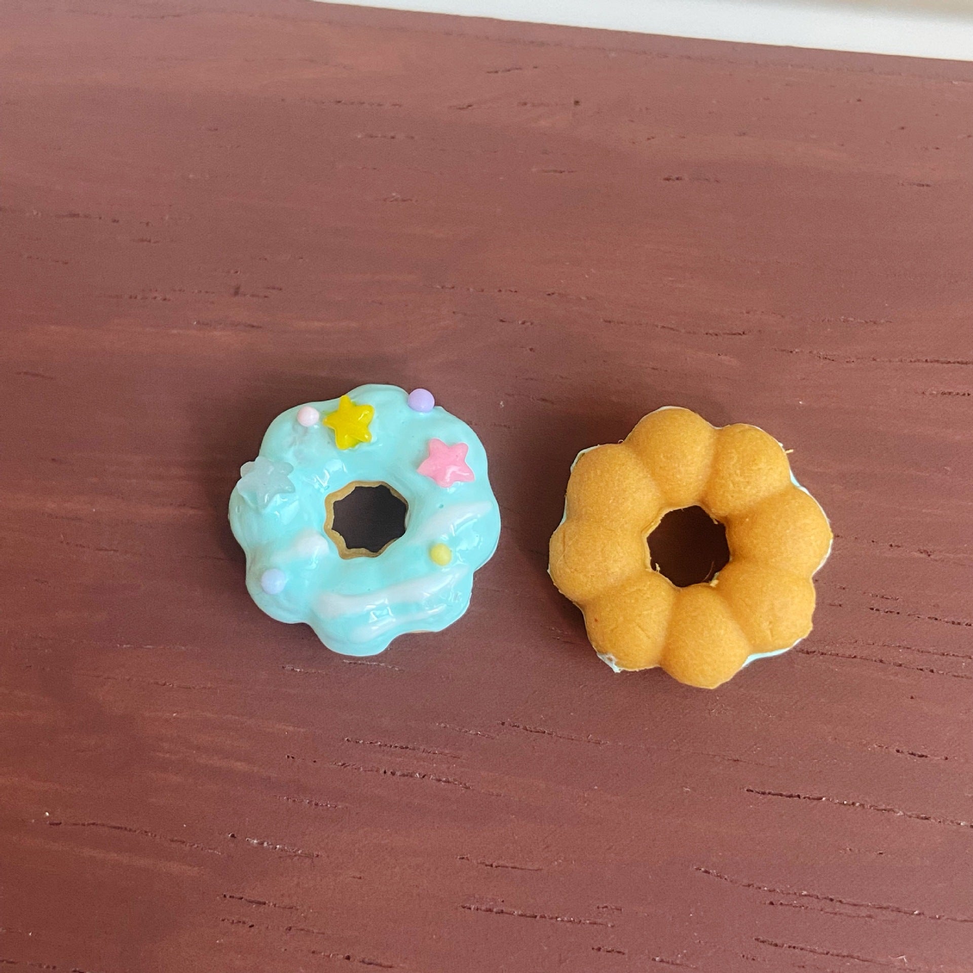 Donut Miniature Food Play Dollhouse Dessert Shop Decoration Accessories