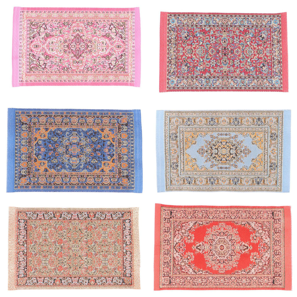 1:12 Mini Dollhouse Floor Decoration Turkish Carpet