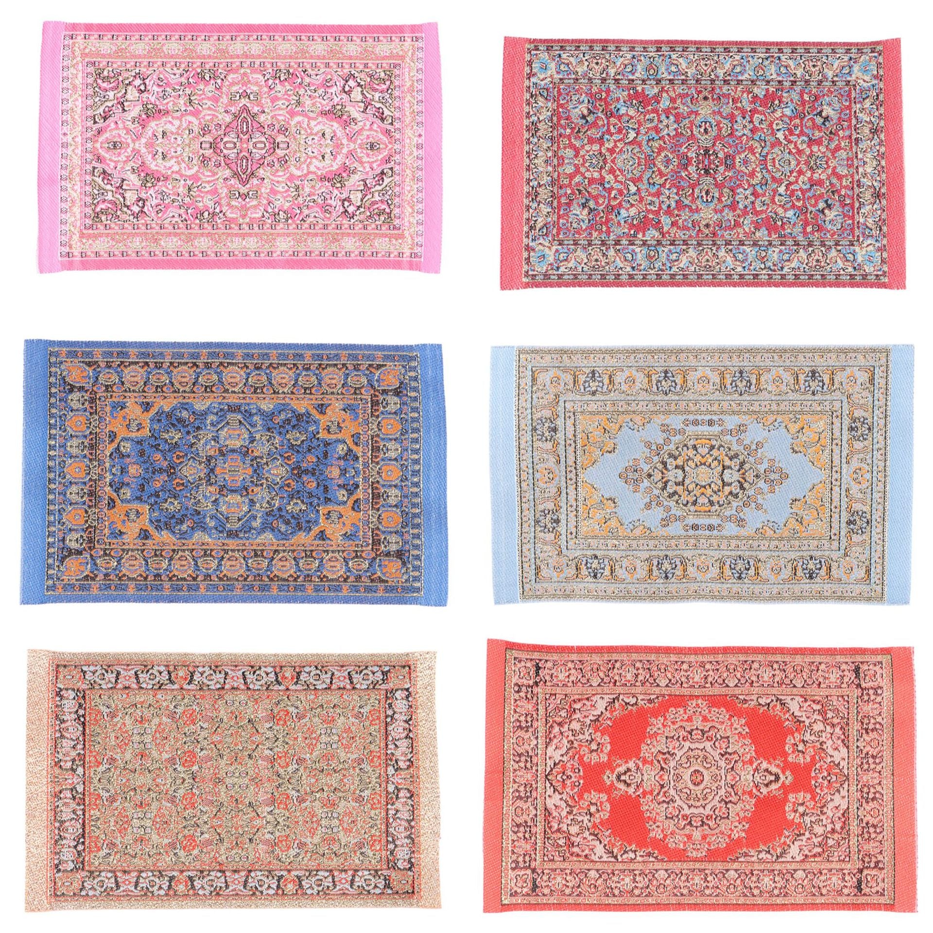 1:12 Mini Dollhouse Floor Decoration Turkish Carpet
