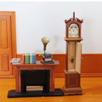Mini 1:12 Dollhouse Furniture Antique Clock