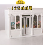 Wooden Dollhouse Model 112 Scale European Elegance Openable Doors