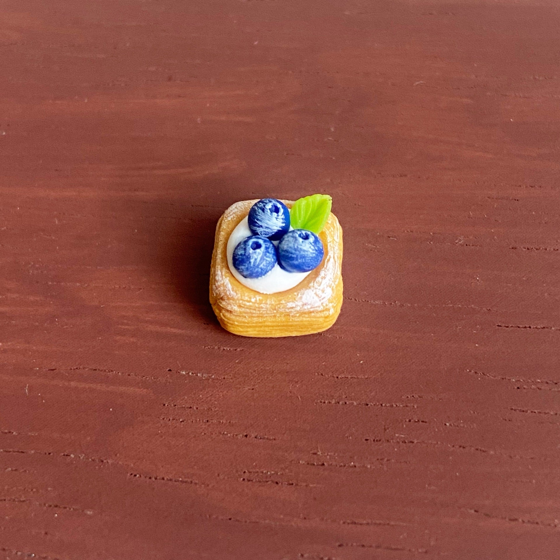 Miniature Food Play Fruit Square Tower Mini Cute Simulation Cake Dollhouse Dollhouse Fridge Magnet Accessories