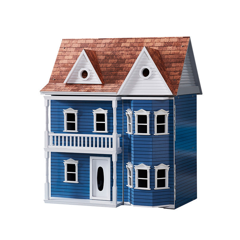 Wooden dollhouse
