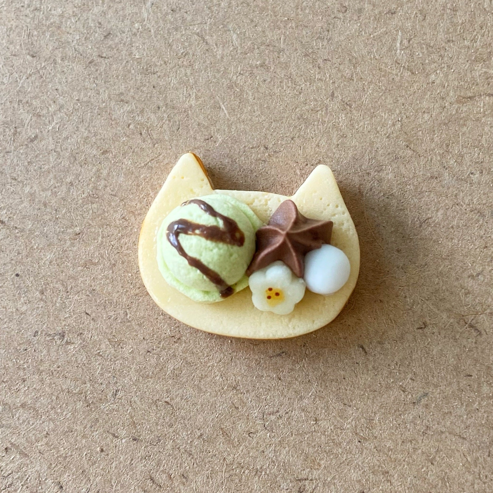 Cute Fruit Ice Cream Ball Simulation Toast Bread Miniature Food Dollhouse Bakery