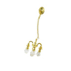 1:12 Doll House Crystal Chandelier Lighting
