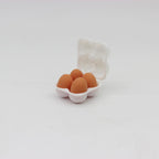 Dollhouse Miniature Food 1:12 Scale Food Egg Fresh Box Egg Tray