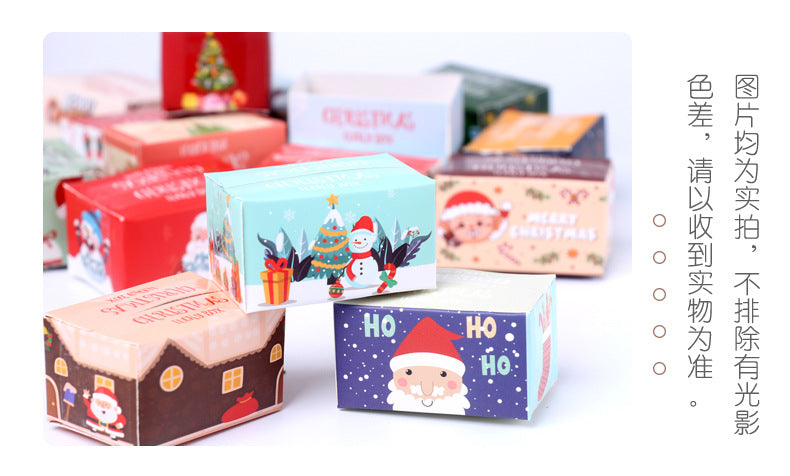 Cross-Border Dollhouse Miniature Food Toys Christmas Blind Box Toys Food Toys Pendant Random Color Box Doll Machine Boutique Store