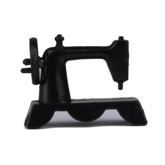 112 Dollhouse Miniature Vintage Metal Sewing Machine