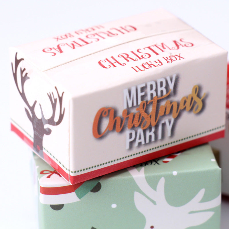 Cross-Border Dollhouse Miniature Food Toys Christmas Blind Box Toys Food Toys Pendant Random Color Box Doll Machine Boutique Store