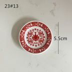 Mini Ceramic Dish Plates for dollhouse Kitchen Plates(87 skus)